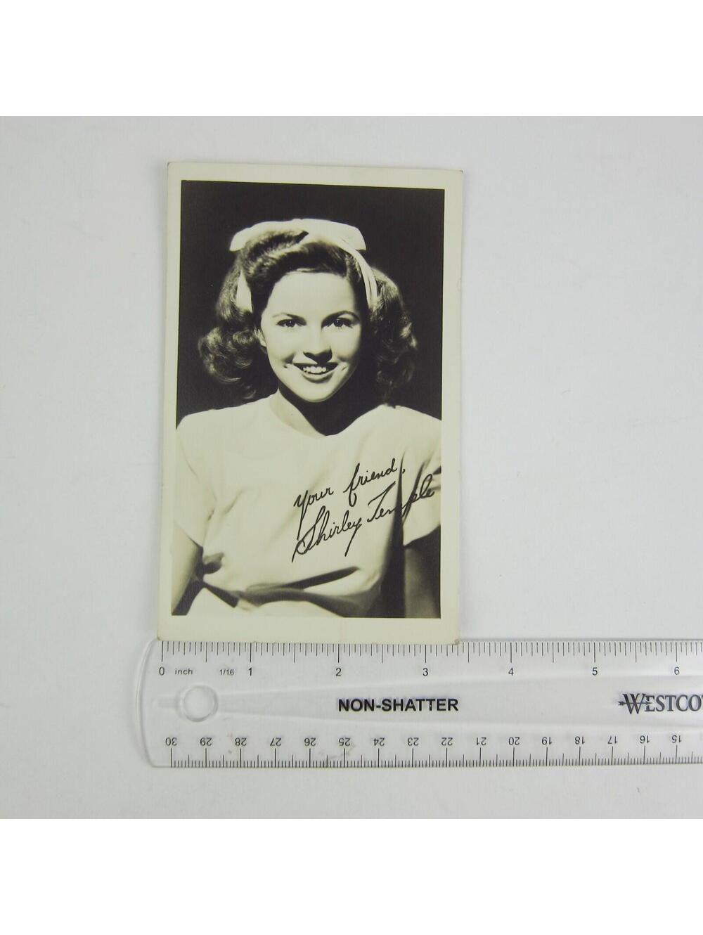 Shirley Temple Postcard Hollywood Actress Teen Duel in the Sun Vintage 1940s - Picture 7 of 14
